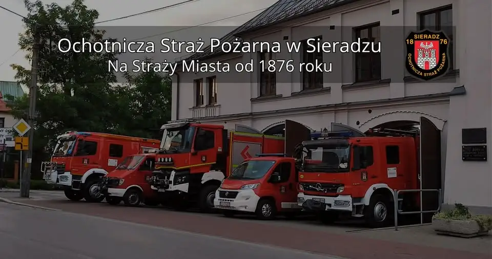 Powiatowe Zabezpieczenie Rejonu – OSP Sieradz w gotowości