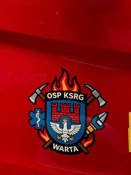 Nowe logo na wozach strażackich – jednostka stawia na rozpoznawalność