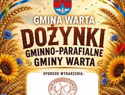 Dożynki Gminno-Parafialne w Ustkowie już 30 sierpnia – dziękujemy sponsorom!