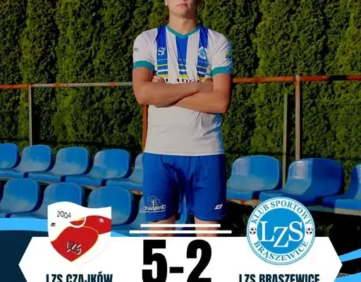 LZS Brąszewice przegrywa w meczu kontrolnym z LZS Czajków 5-2