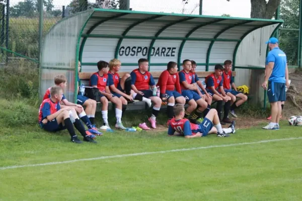 Trampkarze LZS Brąszewice prowadzą 2:1 z Pisią Zygry po pierwszej połowie