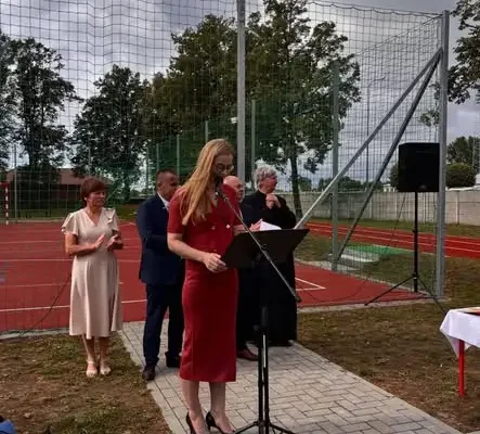 Nowe boisko w Goszczanowie otwarte na rozpoczęcie roku szkolnego