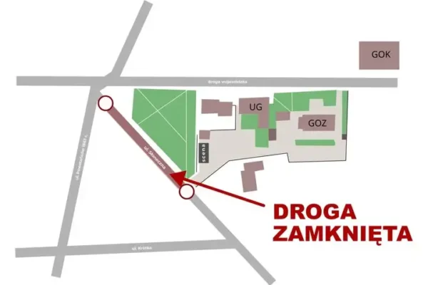 Utrudnienia na ul. Słonecznej w Sędziejowicach podczas MotoFolk 2026