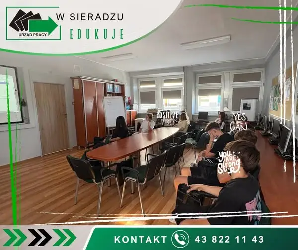 Uczniowie ze Szkoły Podstawowej nr 1 w Sieradzu odwiedzili Powiatowy Urząd Pracy