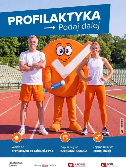 Gmina Warta włącza się w kampanię „Profilaktyka – podaj dalej”