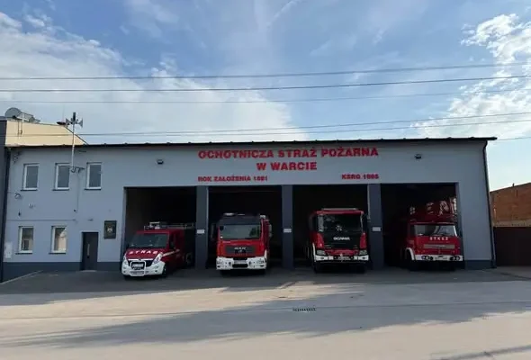 Strażnica OSP w Warcie przechodzi drugi etap remontu