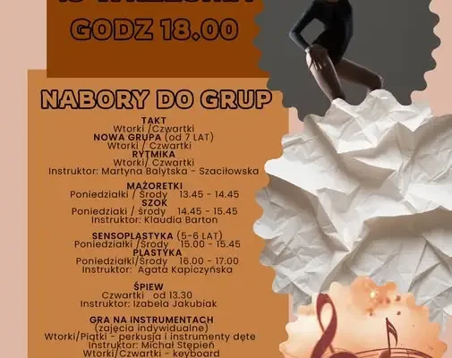 Gmina Sędziejowice: spotkanie organizacyjne przed startem zajęć w GOK
