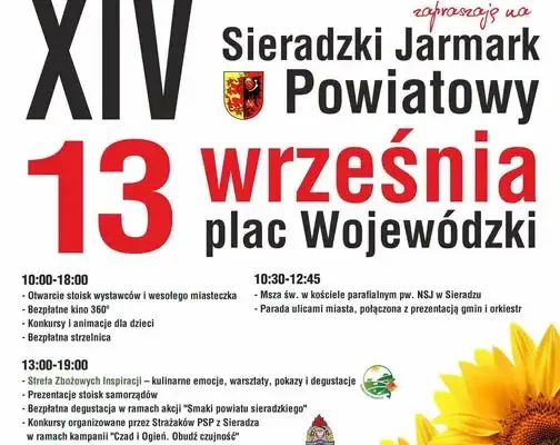 XIV Sieradzki Jarmark Powiatowy już w niedzielę – Gmina Sieradz stawia na KGW Charłupia Mała