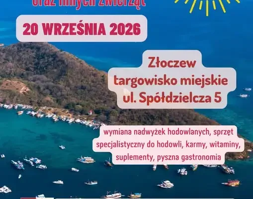 Giełda egzotyki i ptaków ozdobnych w Złoczewie – wrześniowa edycja