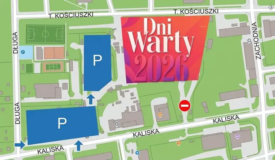 Dni Warty 2026: dwa bezpłatne parkingi dla uczestników wydarzenia