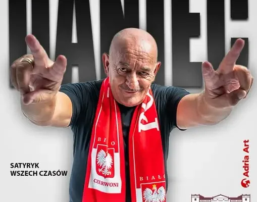 Marcin Daniec wystąpi w Sieradzu – One Man Show już 3 października