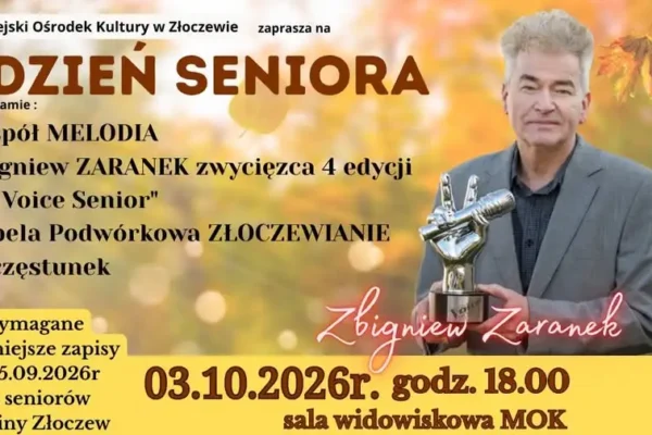 Dzień Seniora w Złoczewie – zapisy tylko do 25 września