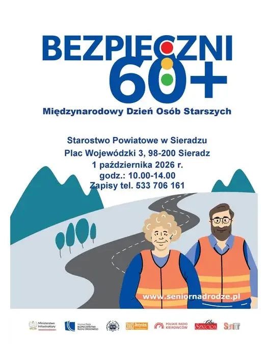 Bezpieczni 60+ w Sieradzu – bezpłatne warsztaty dla seniorów już 1 października