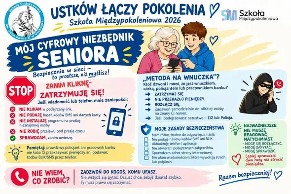 Ustków: Szkoła Międzypokoleniowa łączy uczniów i seniorów