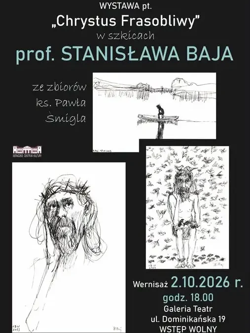 Stanisław Baj – mistrz malarstwa z Podlasia. Wystawa szkiców w Galerii Teatr